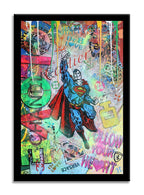 Superman Follow your Heart  – Giclée printed on Canvas or Paper