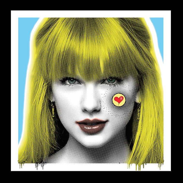 Taylor Swift - Taylor Sweet – Giclée printed on Canvas or Paper