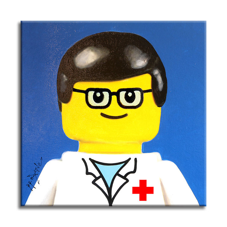 Thank you Medical Workers – Giclée printed on Canvas or Paper