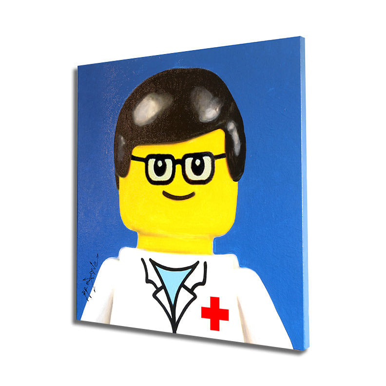 Thank you Medical Workers – Giclée printed on Canvas or Paper