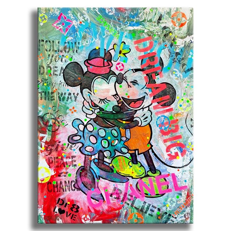 The Way Mickey – Giclée printed on Canvas or Paper
