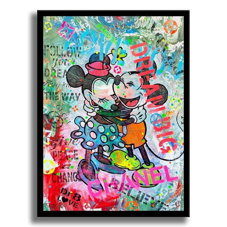 The Way Mickey – Giclée printed on Canvas or Paper