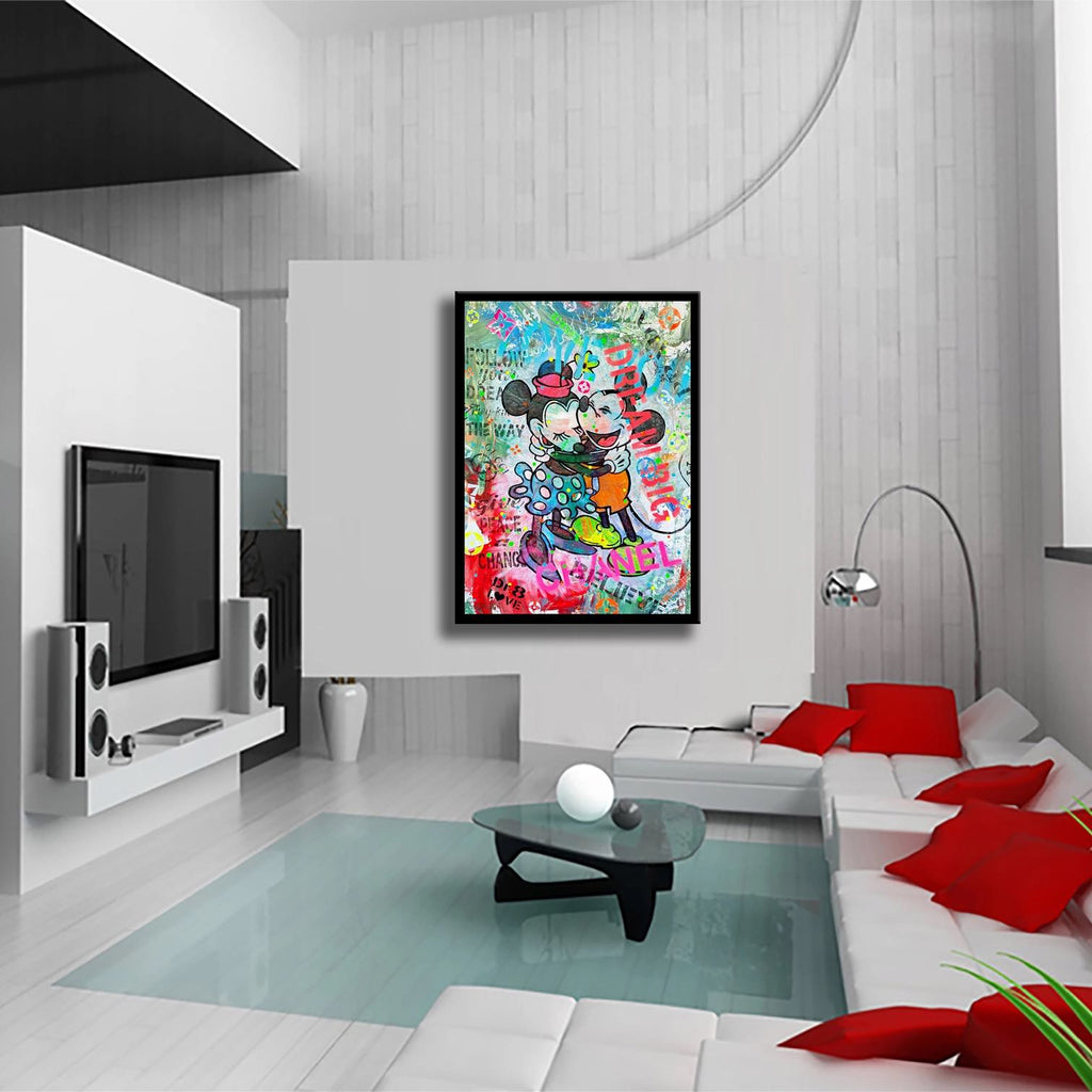 The Way Mickey – Giclée printed on Canvas or Paper