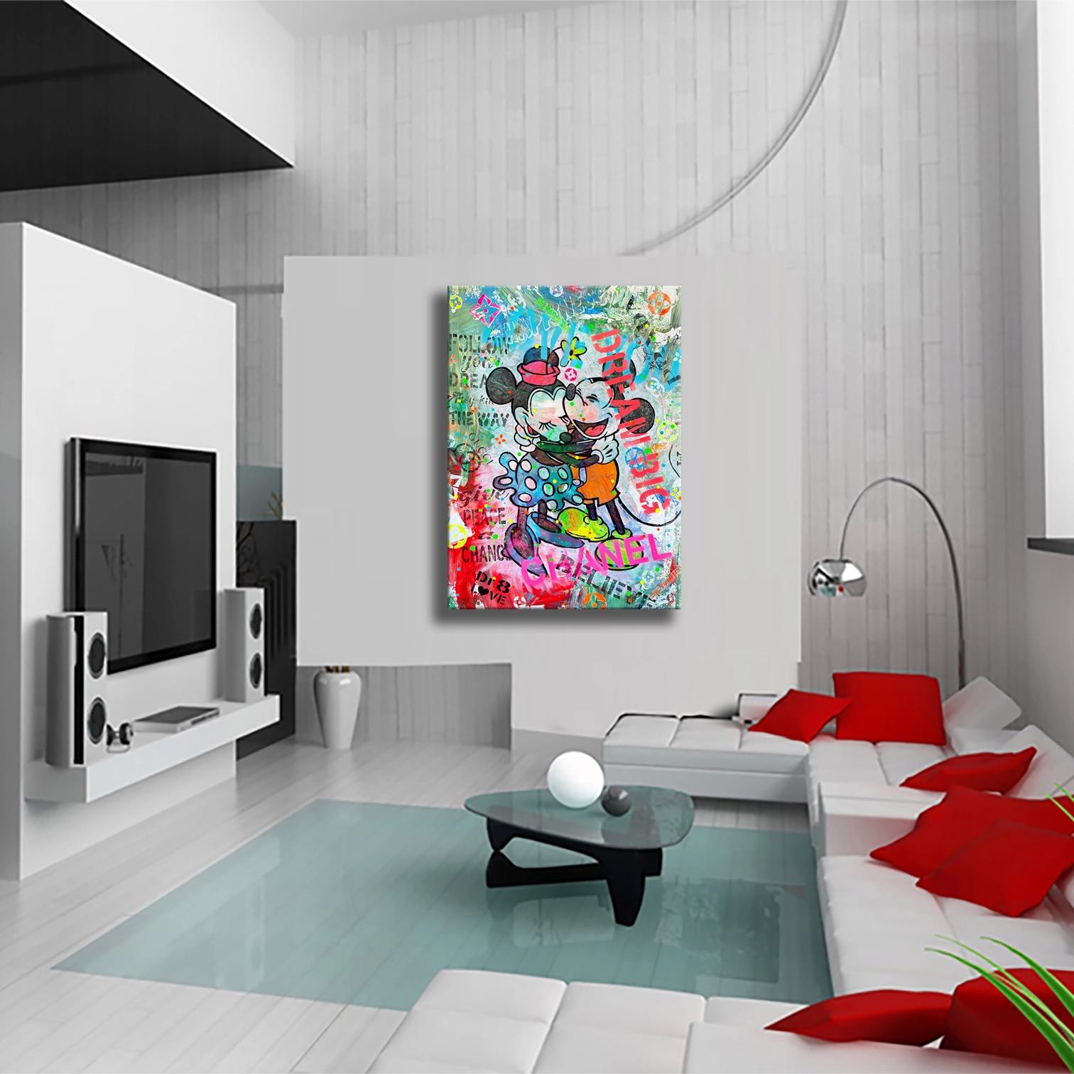 The Way Mickey - Original Painting on Canvas