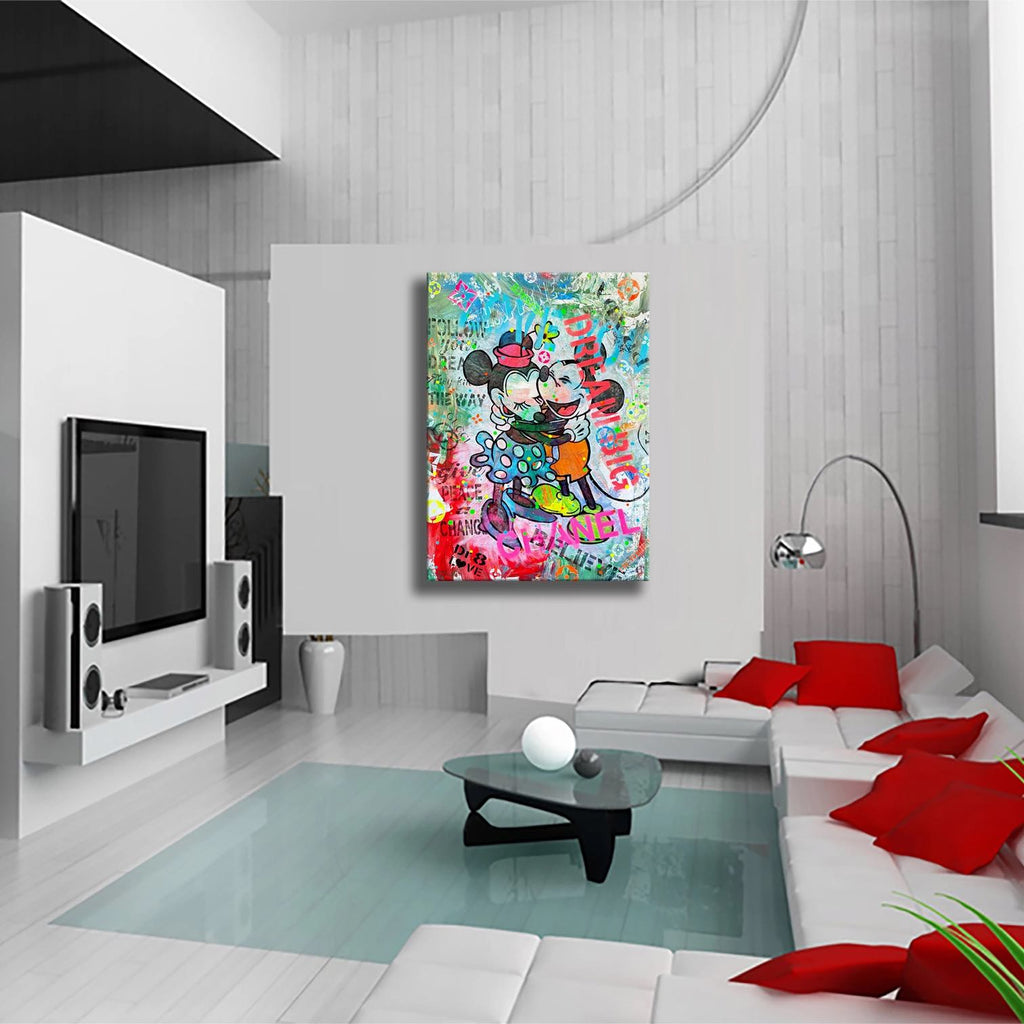 The Way Mickey – Giclée printed on Canvas or Paper