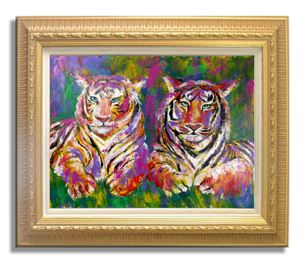 Tigers – Original Painting on canvas