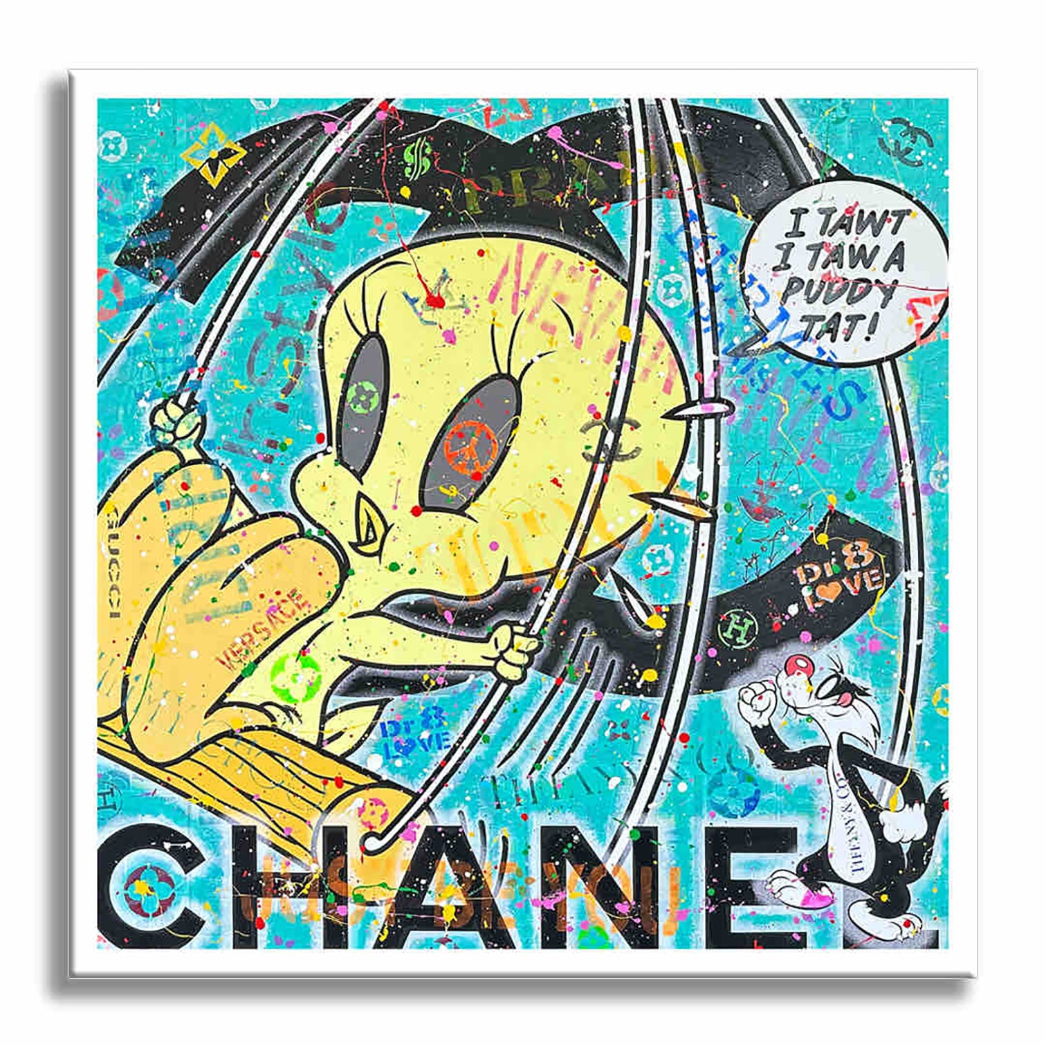 Tweety – Giclée printed on Canvas or Paper