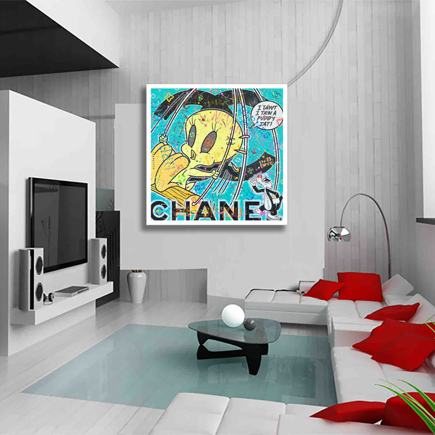 Tweety – Giclée printed on Canvas or Paper