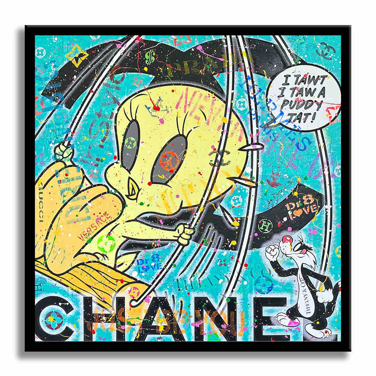 Tweety – Giclée printed on Canvas or Paper