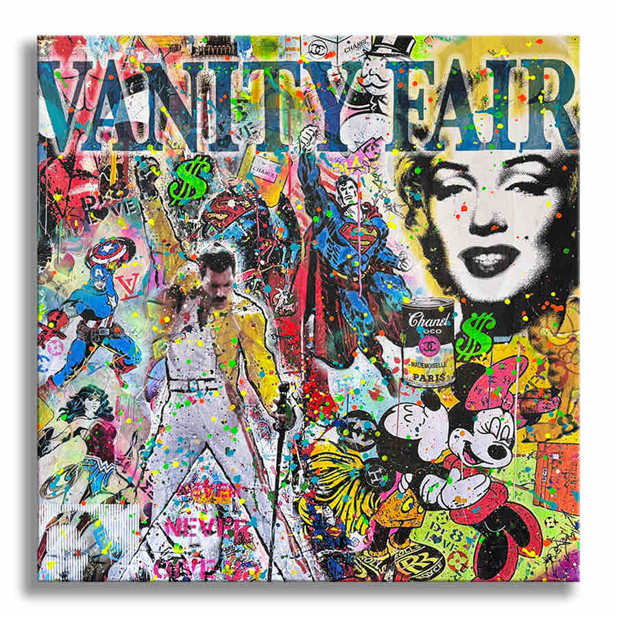 Vanity Rhapsody – Giclée printed on Canvas or Paper