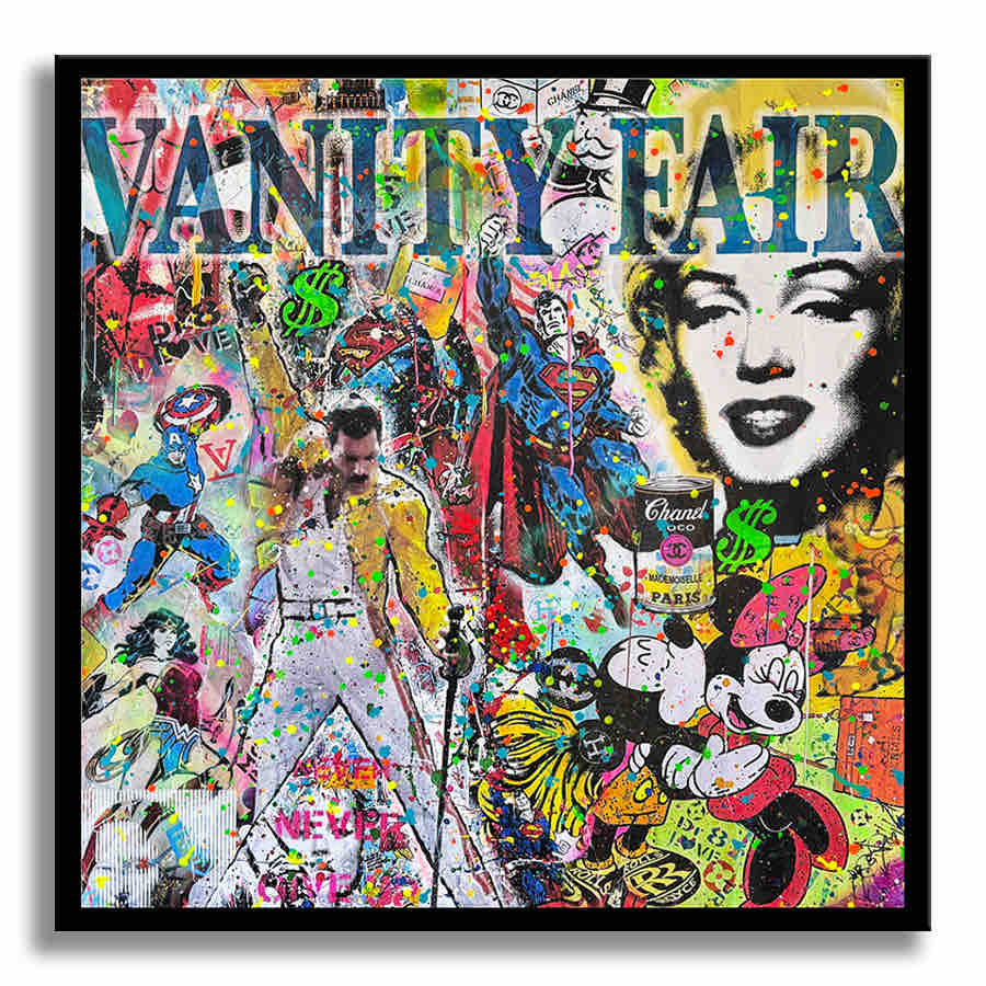 Vanity Rhapsody - Original Painting on Canvas Secondary image