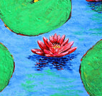 Water Lilies – Original Painting on canvas