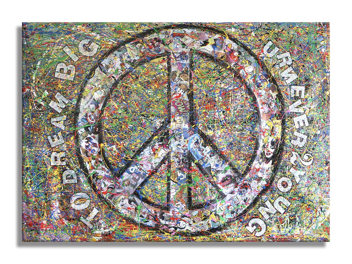 You are never 2 young – Original Abstract Painting on canvas