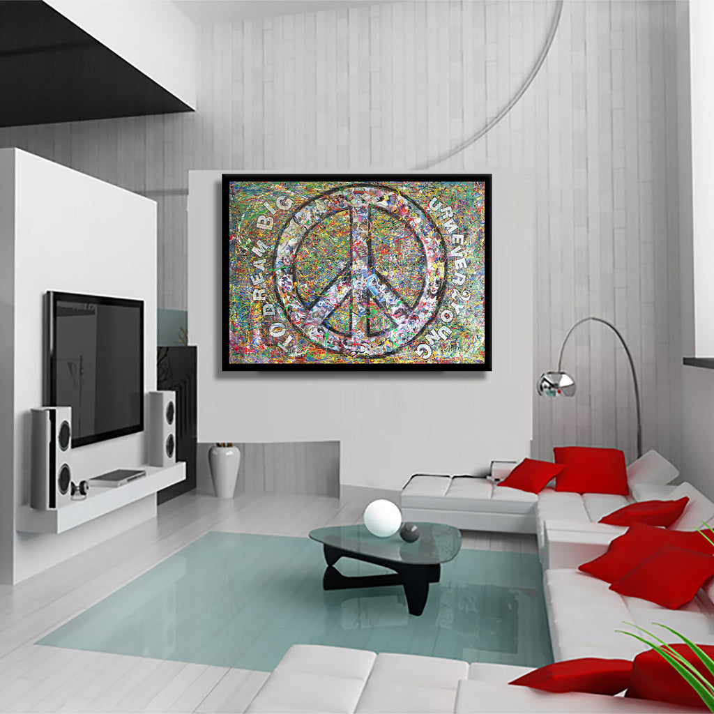 You are never 2 young – Original Abstract Painting on canvas