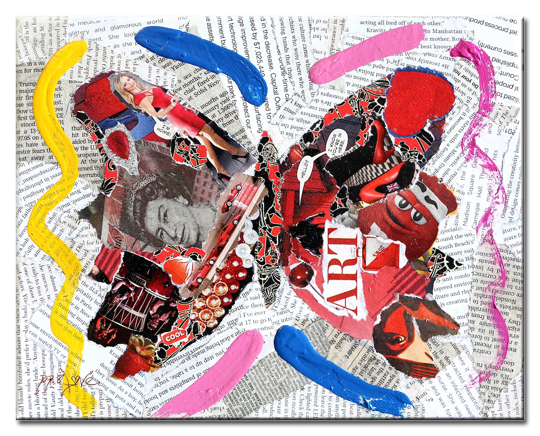 Glamurous - Original Painting on canvas