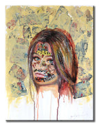 Krash - Original Collage Painting on Paper