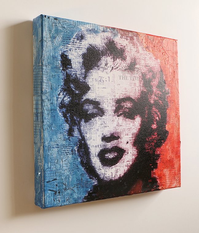 Marilyn Beauty - Original Painting on Canvas