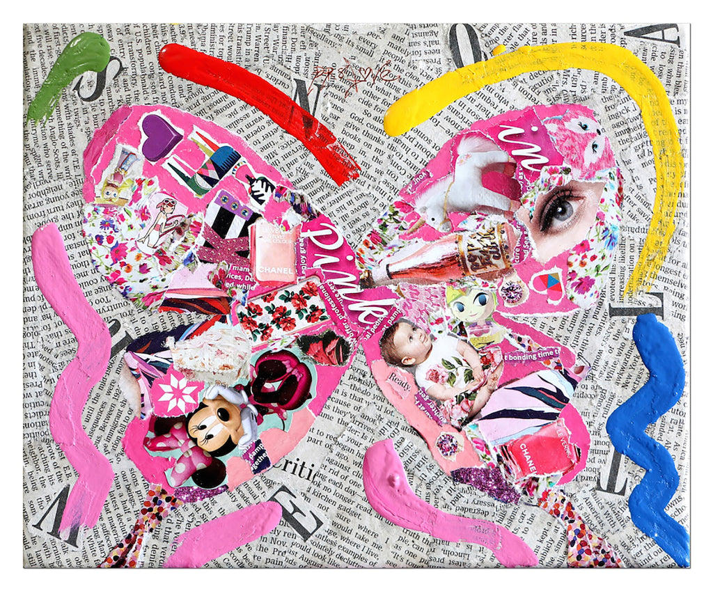 Pink - Original Painting on canvas