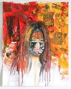 Star Wars - Original Collage Painting on Paper